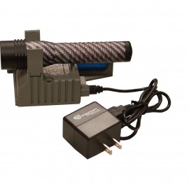 Streamlight 74789 Rechargeable Flashlight with piggyback charger, 500 lumens, 120V AC/DC-