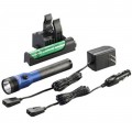 Streamlight 75476 Stinger Series Rechargeable Flashlight, 640 lumens, blue-