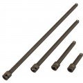 Sunex 2504 Impact Wobble Extension Set, 1/2" Drive, 4-pack-