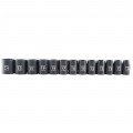 Sunex 2679A Metric 12-Point Socket Set, 1/2" Drive, 13-pack-