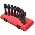 Sunex 2695 Driveline Socket Set, 1/2" drive, 9-pack-