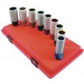 Sunex 2849 Wheel/Nut Protector Set, 1/2" drive, 9-pack-