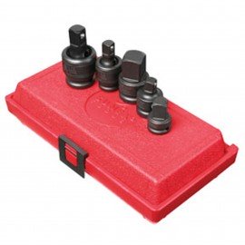 Sunex 3305 Adapter and Impact Universal Joint Set, 5-pack, 3/8" and 1/2" drive-