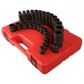 Sunex 3330 Metric Set, 3/8" drive, 29-pack-