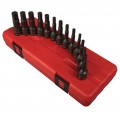 Sunex 3649 Hex SAE/Metric Set, 3/8" drive, 13-pack-