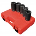 Sunex 5626 Budd Wheel SAE/Metric Set, 1" Drive, 5-pack-
