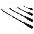 Sunex 9704 Pry Bar Set, 4-pack, 8", 12", 18", and 24"-