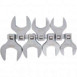 Sunex 9740A Crowfoot Wrench Set, Metric, 1/2" Drive-