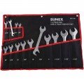 Sunex 9914A Angle Head Wrench Set, 14-pack, SAE-