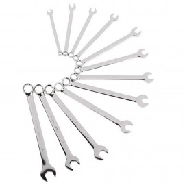 Sunex 9917M Wrench Set, 12-pack, 8 to 19 mm, Long Pattern-