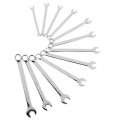 Sunex 9917M Wrench Set, 12-pack, 8 to 19 mm, Long Pattern-