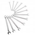 Sunex 9917M Wrench Set, 12-pack, 8 to 19 mm, Long Pattern-