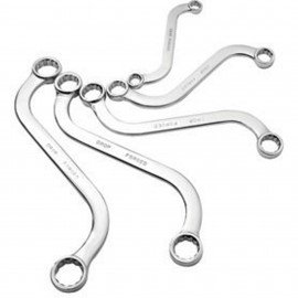 Sunex 9940 S-Style Wrench Set, SAE, 5-pack-