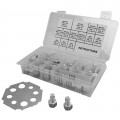 Thexton 803P Master Cylinder Plug Kit, aluminum, 26-piece-