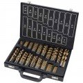 Titan 11170 Drill Bit Set, 170-Piece, titanium coated-