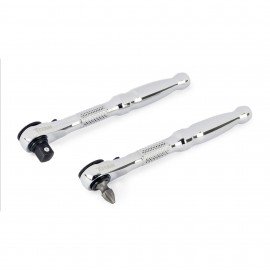 Titan 11335 Micro Ratchet and Bit Driver Set, 1/4&amp;quot; drive, 2-Piece-