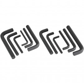 Titan 12775 Hex Key Combo Set, 12-piece, SAE/Metric-