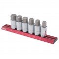 Titan 16130 Hex Bit Socket Set, 6-pack, 1/2&amp;quot; drive SAE-