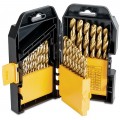 Titan 16530 Drill Bit Set, Titanium Coated, 29-piece-