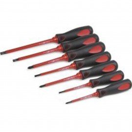 Titan 17237 Insulated Screwdriver Set, 7-piece, 1000 V-