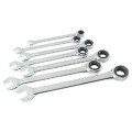 Titan 17350 Ratchet Wrench Set, SAE, 7-piece-
