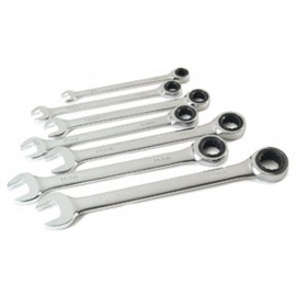 Titan 17351 Ratchet Wrench Set, 7-piece, 8 to 18 mm-
