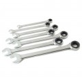 Titan 17351 Ratchet Wrench Set, 7-piece, 8 to 18 mm-