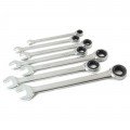 Titan 17351 Ratchet Wrench Set, 7-piece, 8 to 18 mm-