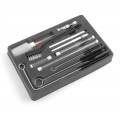 Titan 19111 Spray Gun Cleaning Kit with molded storage tray, 22-piece-