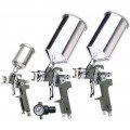 Titan 19220 Gravity Feed HVLP Spray Gun Kit, 4-piece, 3 nozzles-