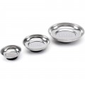 Titan 21260 Magnetic Parts Tray Set, 3-piece, stainless steel-