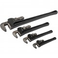 Titan 21304 Steel Pipe Wrench, 4-piece, 8&amp;quot;, 10&amp;quot;, 14&amp;quot;, and 24&amp;quot;-