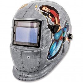 Titan 41288 Auto-Darkening Welding Helmet, DIN 9 to 13, 4 arc sensors-
