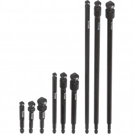 Titan 49089 Wobble Socket Adapter Set, 9-Piece, Impact-