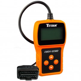 Titan 51006 Diagnostic Tool, OBDII, 2.4&amp;quot; backlit display-