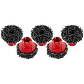 Titan 51799 Wheel Hub Cleaning Pads for 51798 Wheel Hub Cleaning Tool, 2&amp;quot;, 5-pack-