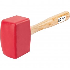 Titan 63110 Soft Blow Mallet, 12 oz, wood handle-
