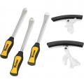 Titan 85533 Tire Spoon Lever Tool Set with rim guards, motorcycle-
