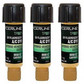 Tracer Products TP9811-P3 Hybrid Vehicle/Ester Dye, R-134a/R-1234yf, 3-pack-
