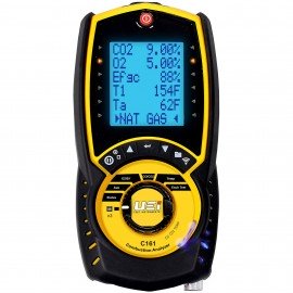 UEI C161OILKIT Residential Combustion Analyzer with printer-