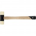 Vessel H7010 Soft Head Hammer, 1 lbs, wood handle-