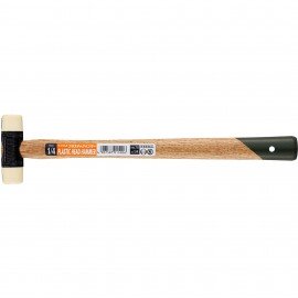 Vessel H7014 Soft Head Hammer, 1/4 lbs, wood handle-