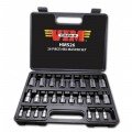 VIM Tools HMS26 Hex Drive Set, 26-piece, SAE/Metric-