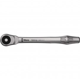 Wera 05004003001 Push Through Metal Ratchet, 1/4&amp;quot;, 5-9/16&amp;quot;-