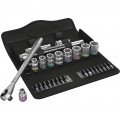 Wera 05004047001 Ratchet Set, 3/8&amp;quot; drive, 29-piece metric-