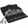 Wera 05004051001 Zyklop Metal Ratchet Set, 3/8&amp;quot; drive, SAE-