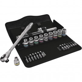 Wera 05004077001 Ratchet Set, 1/2&amp;quot; drive, 28-piece-