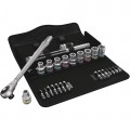 Wera 05004077001 Ratchet Set, 1/2&amp;quot; drive, 28-piece-