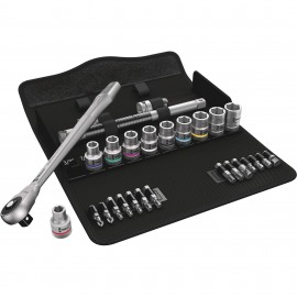 Wera 05004080001 Zyklop Ratchet Set, 1/2&amp;quot; drive, 28-piece imperial-