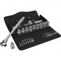 Wera 05004080001 Zyklop Ratchet Set, 1/2&amp;quot; drive, 28-piece imperial-